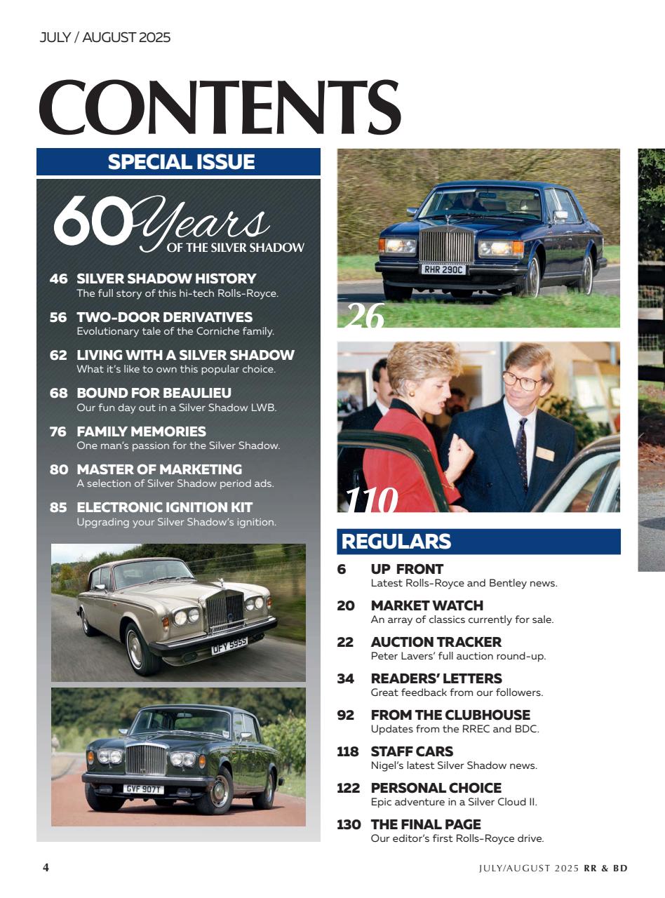 Rolls-Royce & Bentley Driver Preview Pages