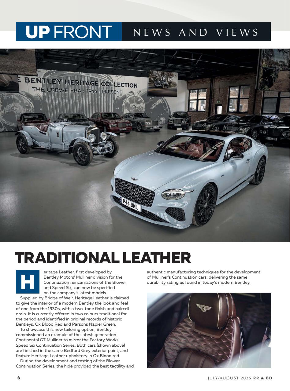 Rolls-Royce & Bentley Driver Preview Pages