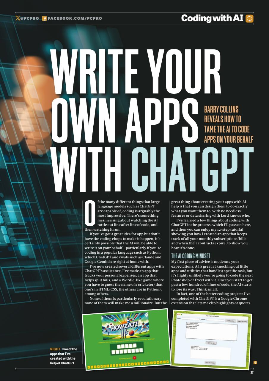 PC Pro Preview Pages