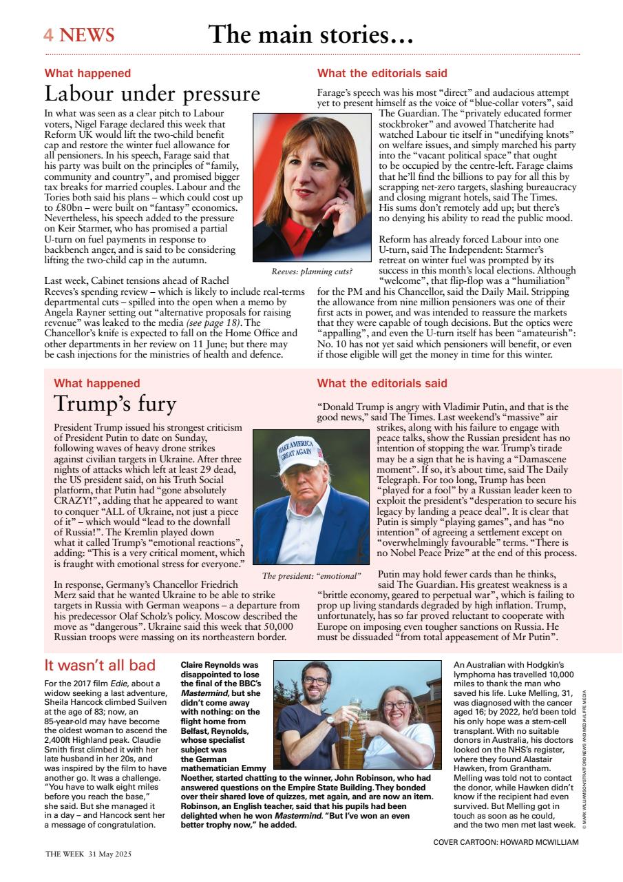 The Week Preview Pages