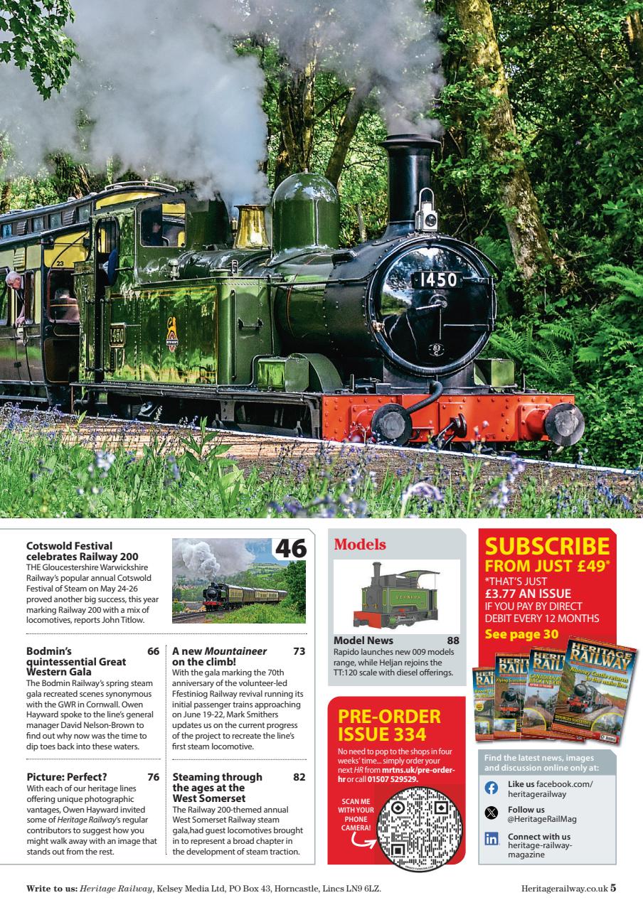 Heritage Railway Preview Pages