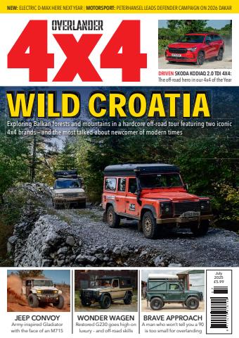 Overlander 4X4 issue July 2025