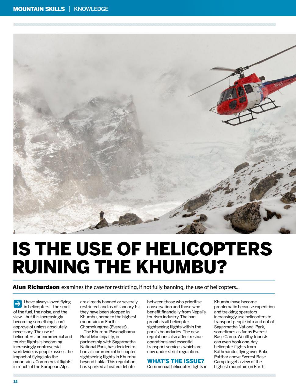 Trek & Mountain Magazine Preview Pages