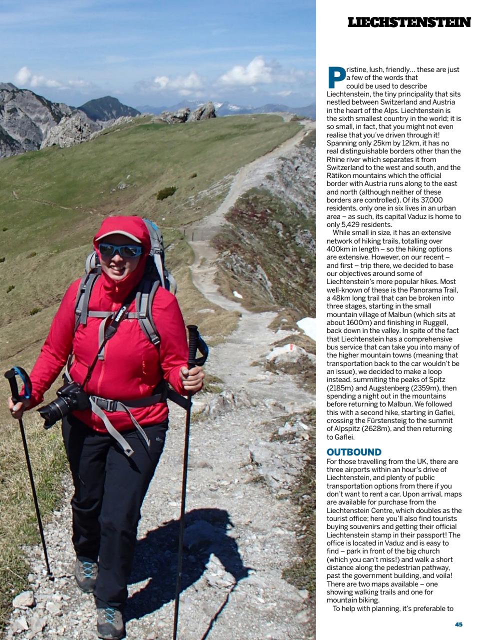 Trek & Mountain Magazine Preview Pages
