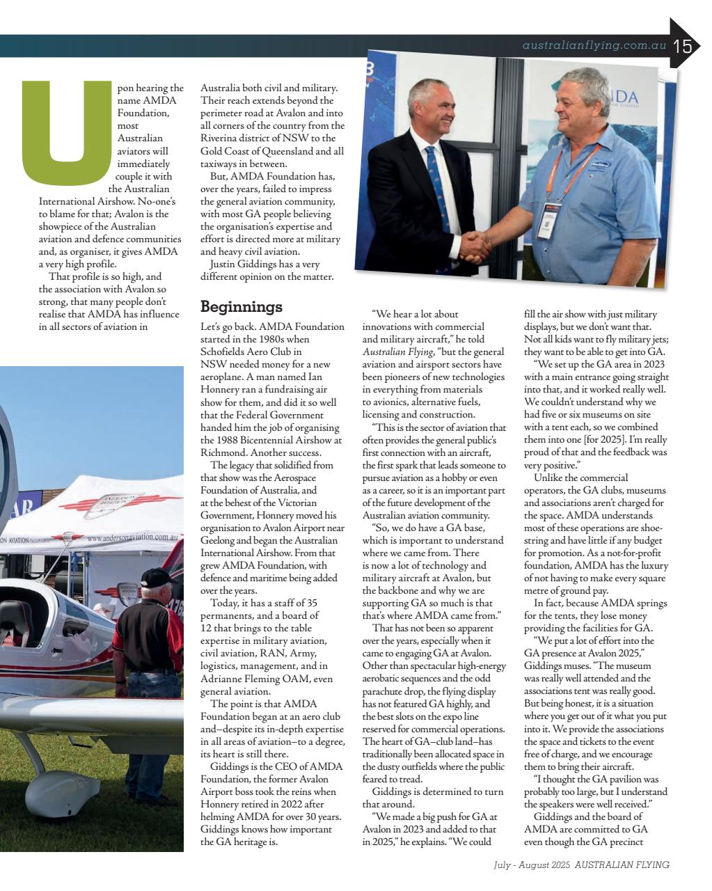 Australian Flying Preview Pages