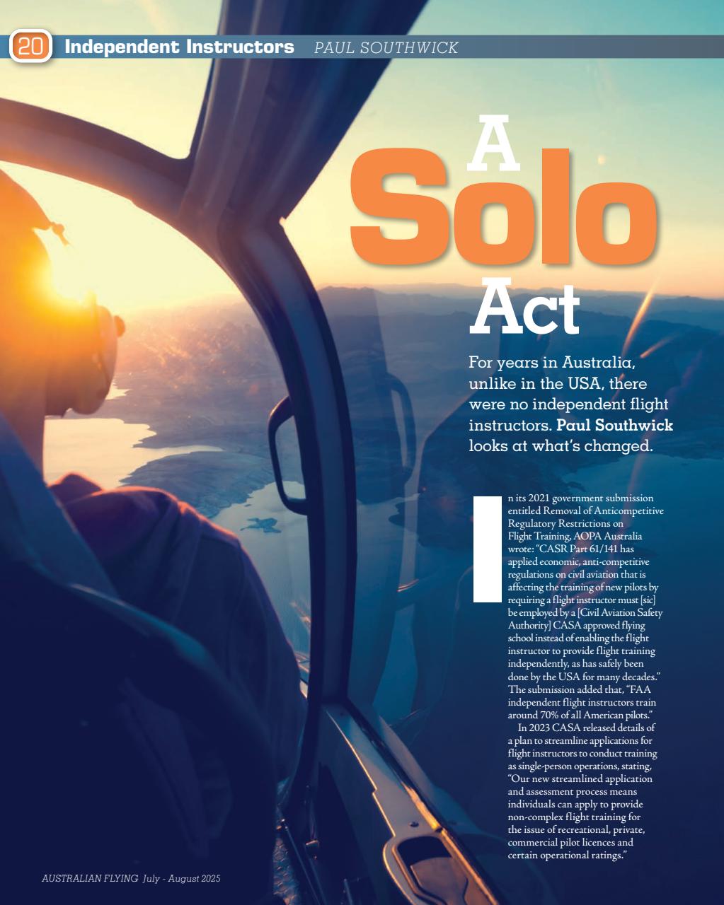 Australian Flying Preview Pages
