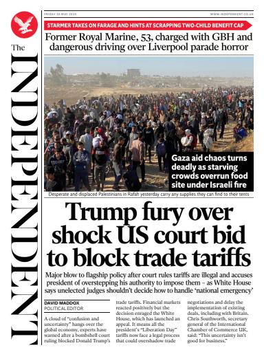 The Independent Daily Edition Newspaper issue 
