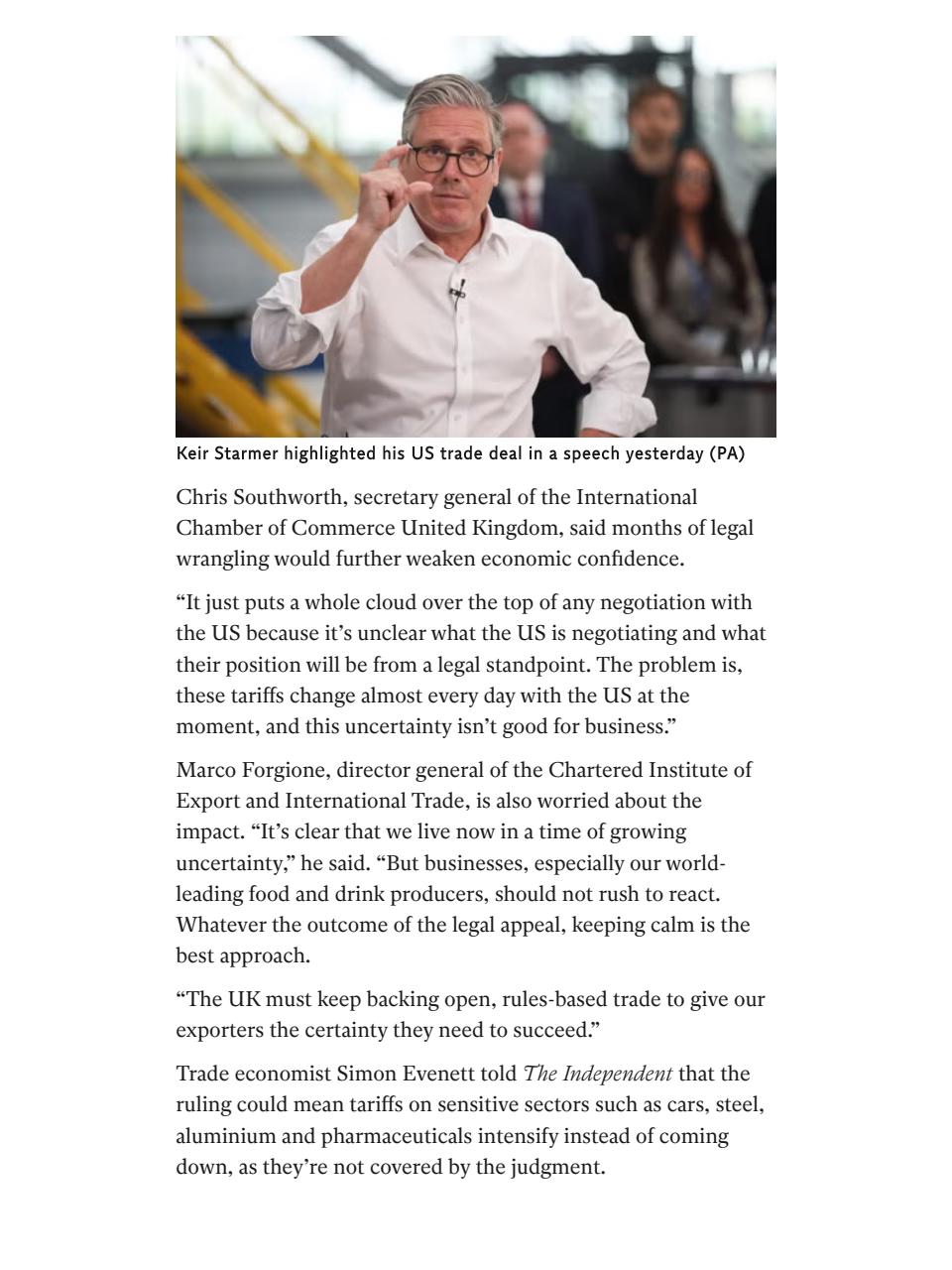The Independent Daily Edition Newspaper Preview Pages