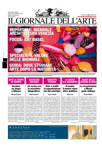 Il Giornale Dell’Arte issue giugno 2025