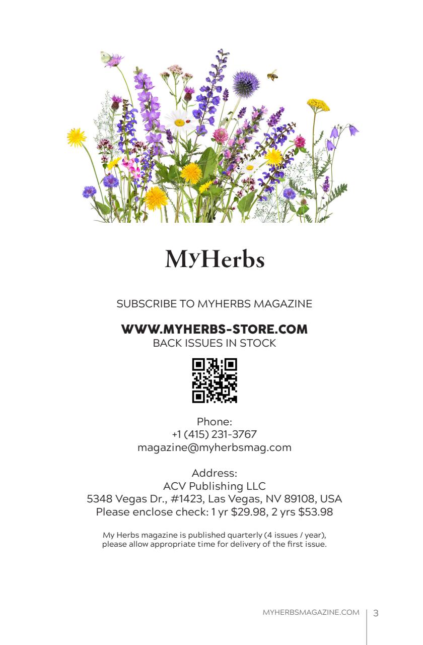 My Herbs Magazine Preview Pages