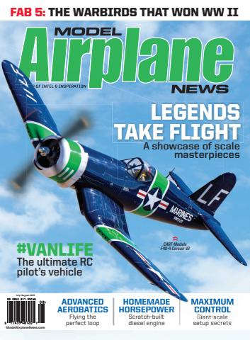 Model Airplane News issue July / August 2025