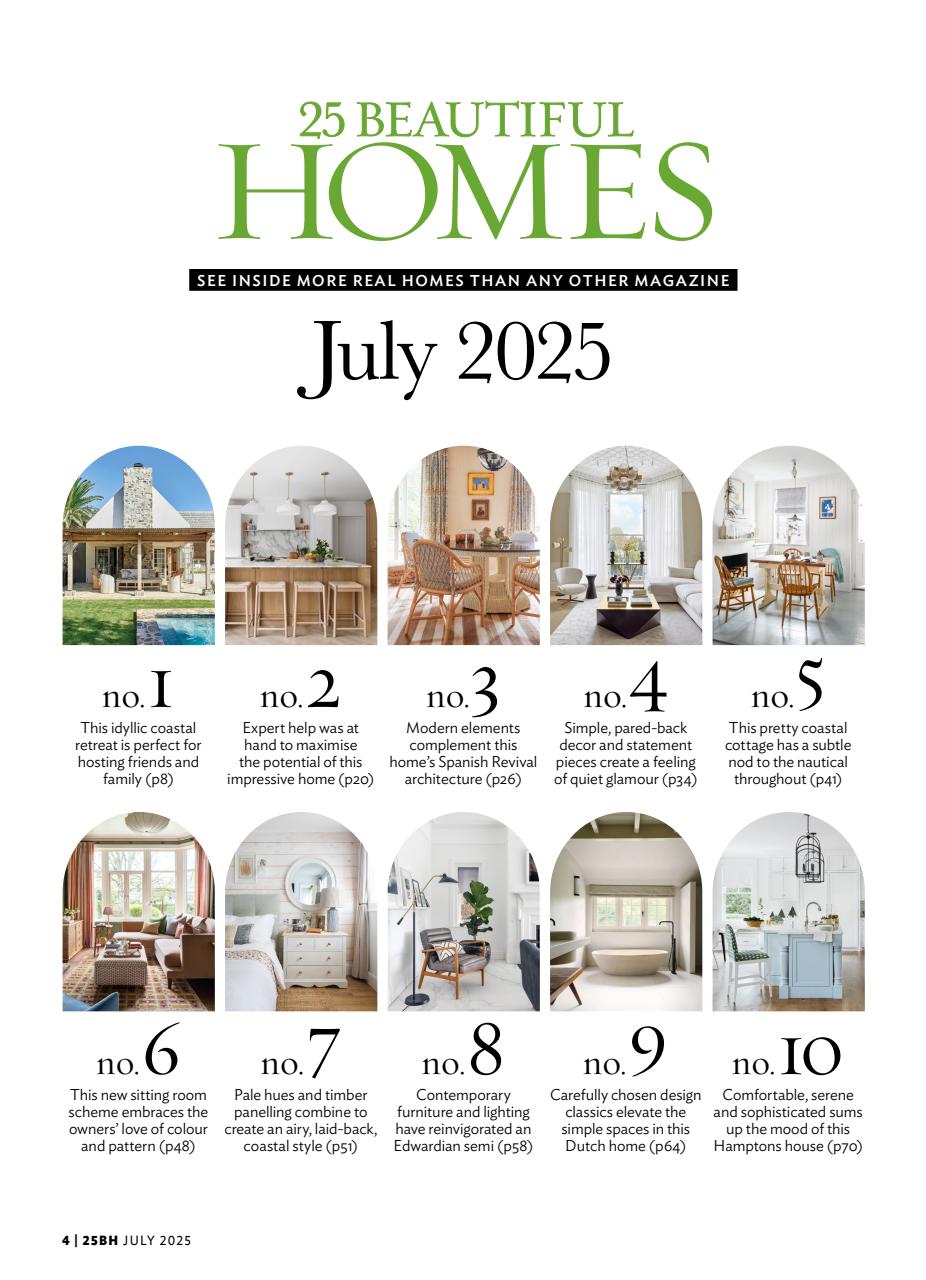 25 Beautiful Homes Preview Pages
