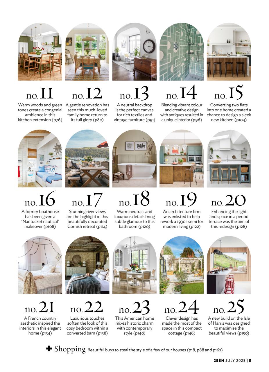 25 Beautiful Homes Preview Pages