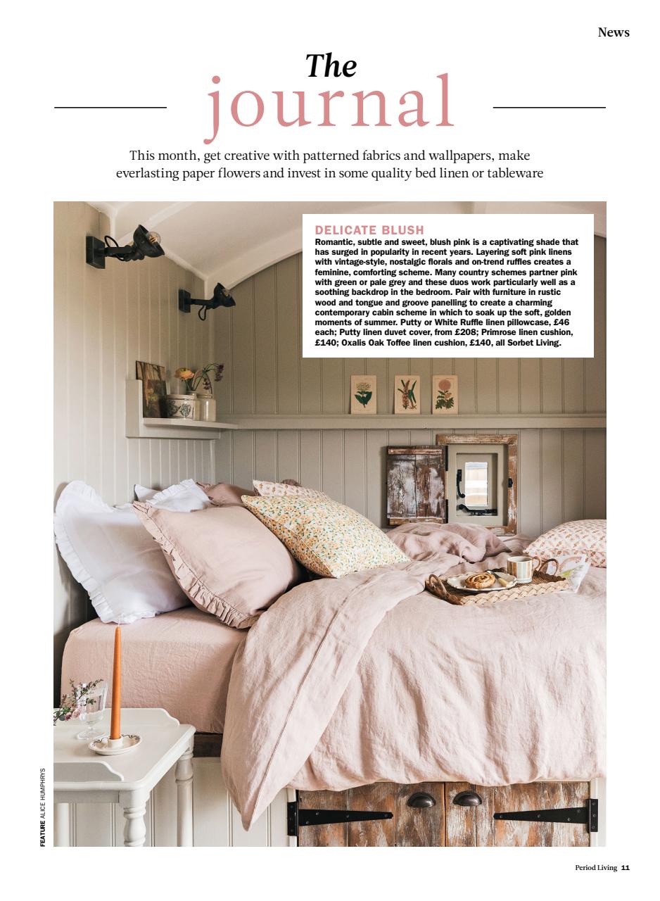 Period Living Magazine Preview Pages