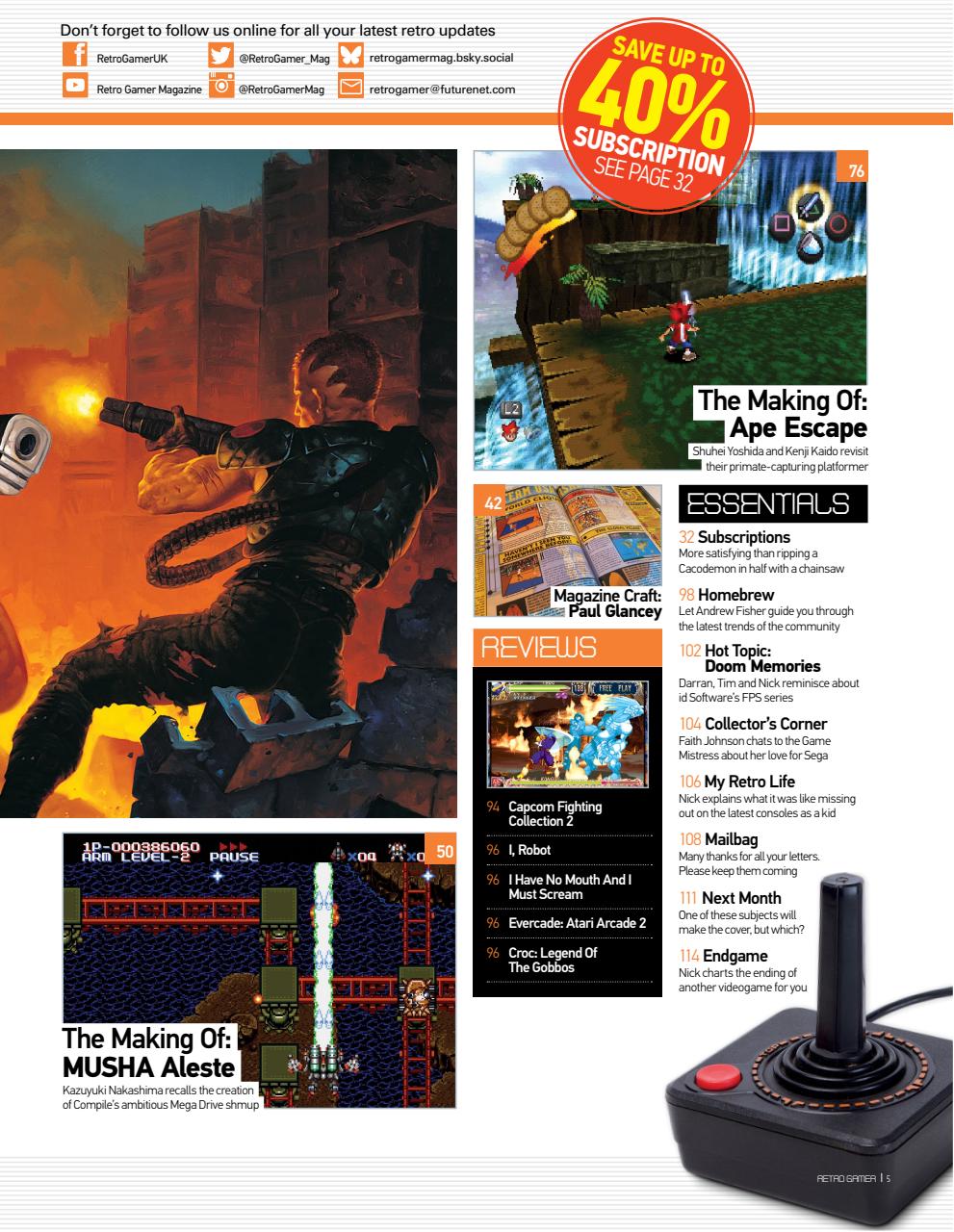 Retro Gamer Preview Pages