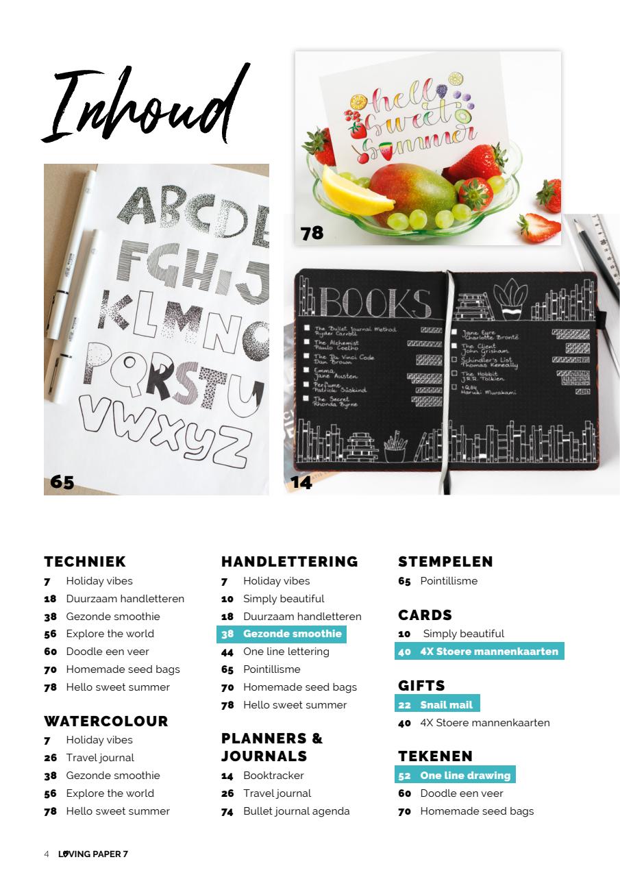 Loving Paper Preview Pages