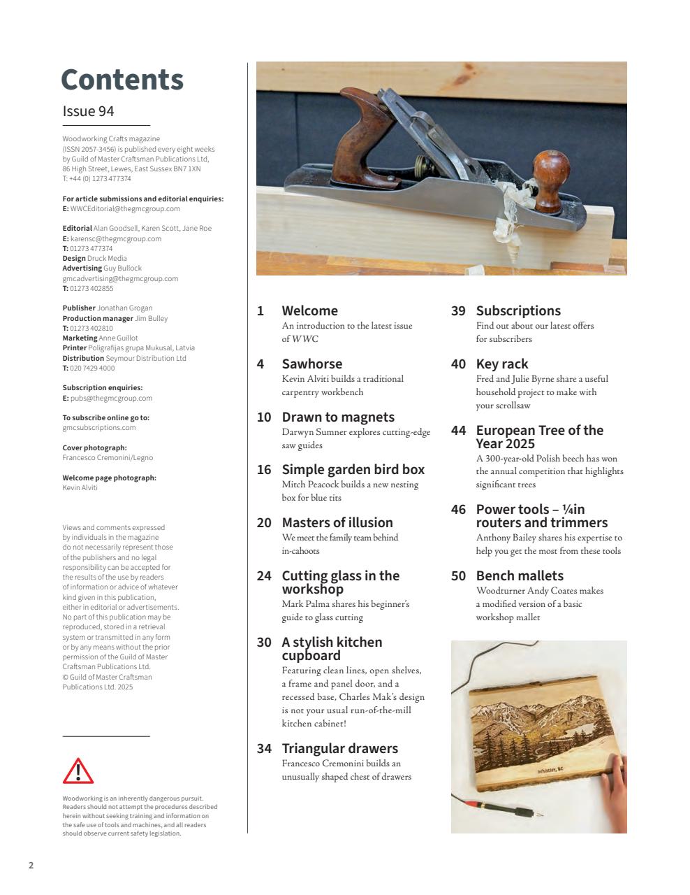 Woodworking Crafts Magazine Preview Pages