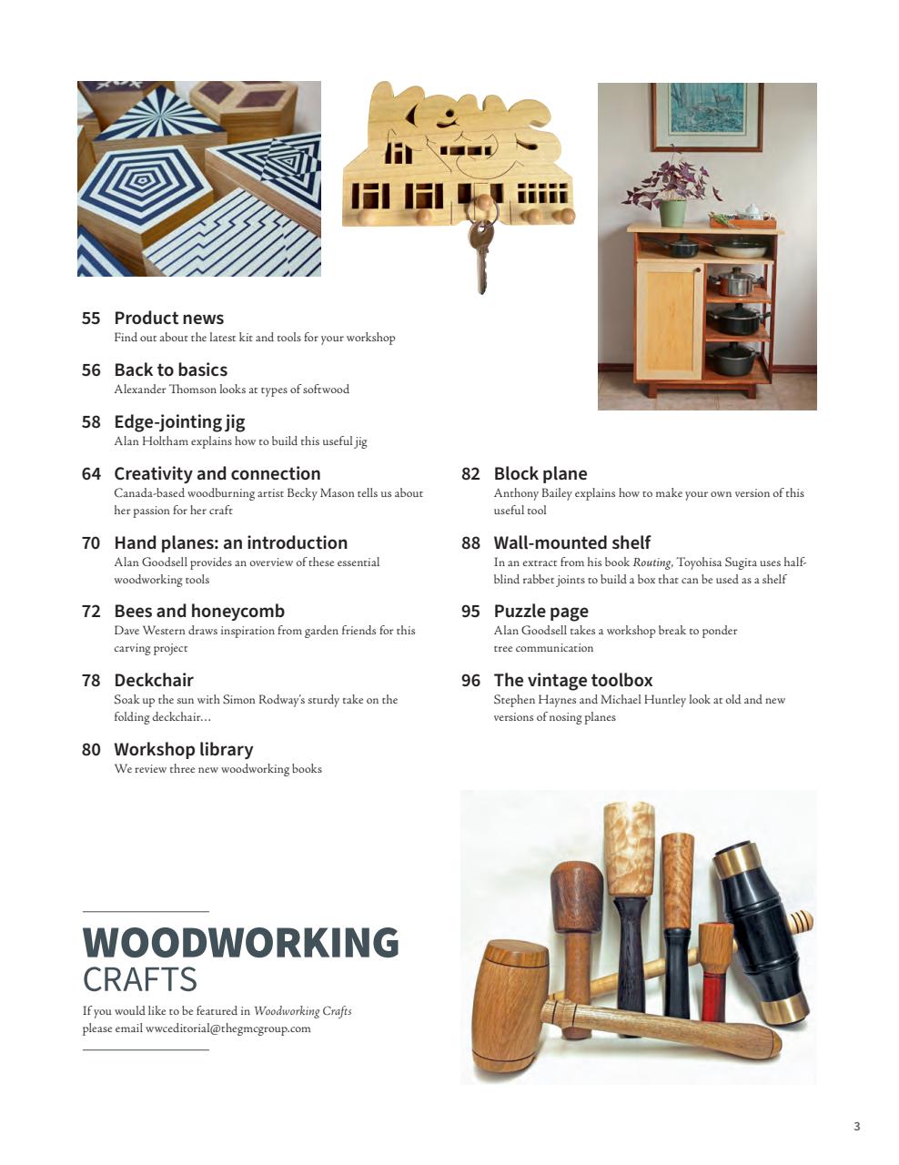 Woodworking Crafts Magazine Preview Pages