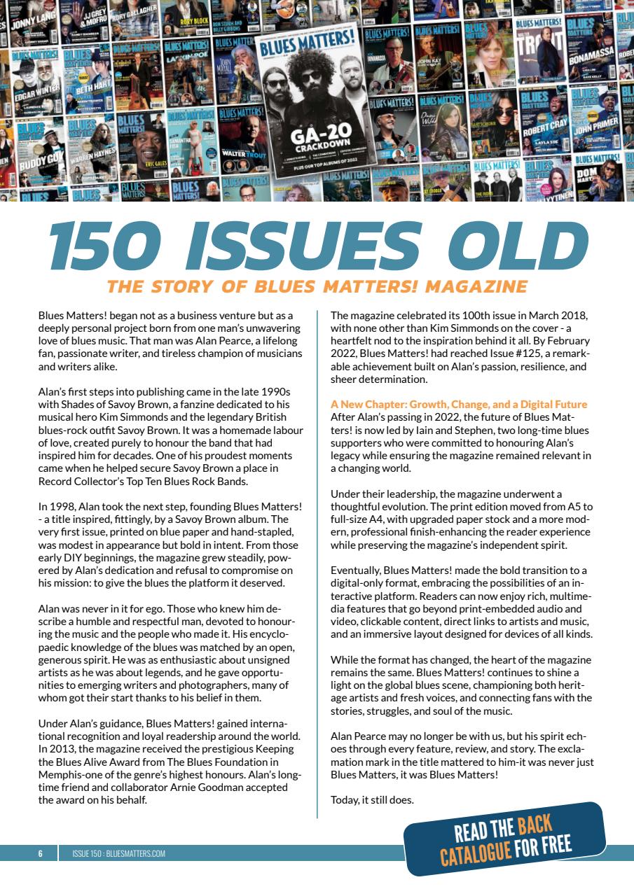 Blues Matters! Preview Pages