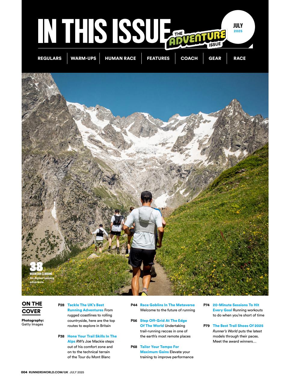 Runner's World Preview Pages