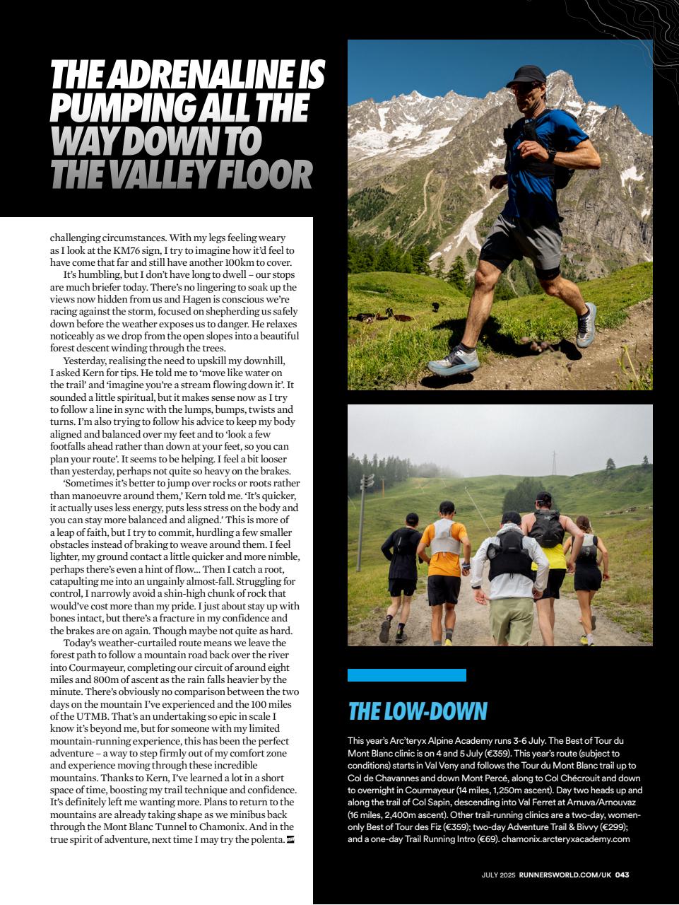 Runner's World Preview Pages