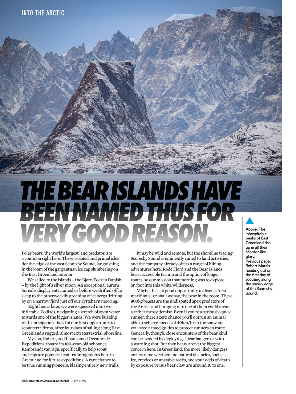 Runner's World Preview Pages