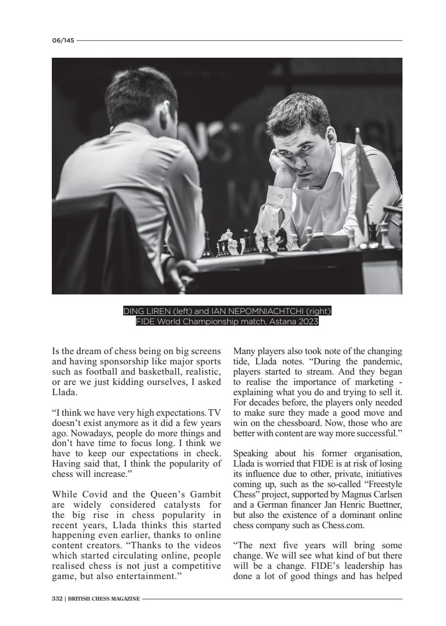 British Chess Magazine Preview Pages