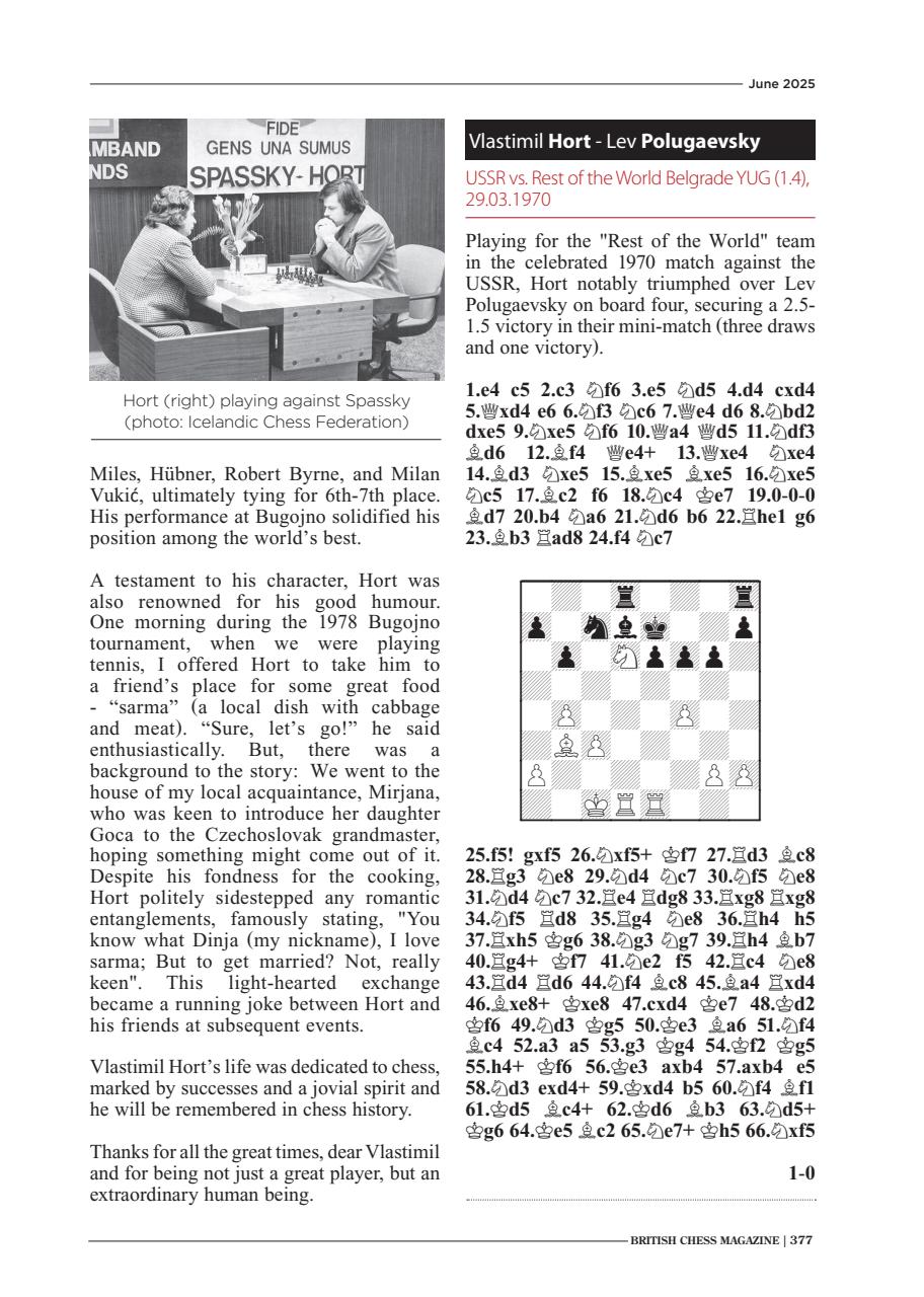 British Chess Magazine Preview Pages