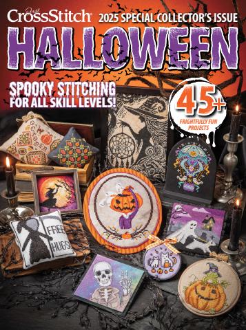Just CrossStitch issue Halloween 2025