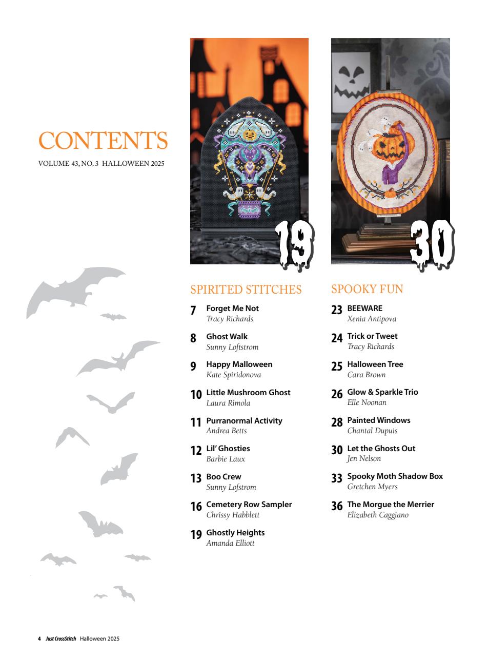 Just CrossStitch Preview Pages