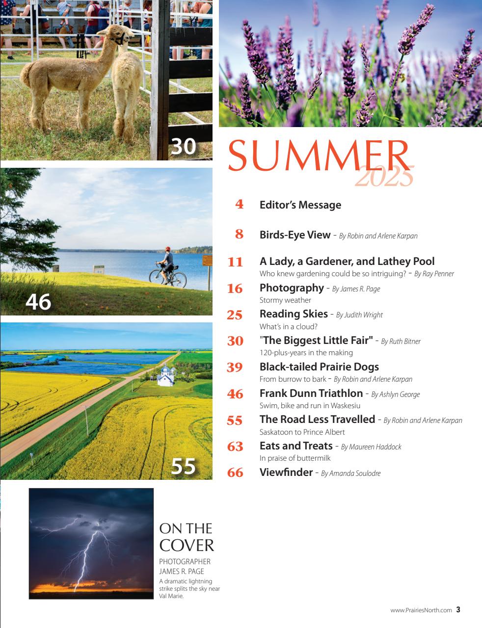 Prairies North Magazine Preview Pages