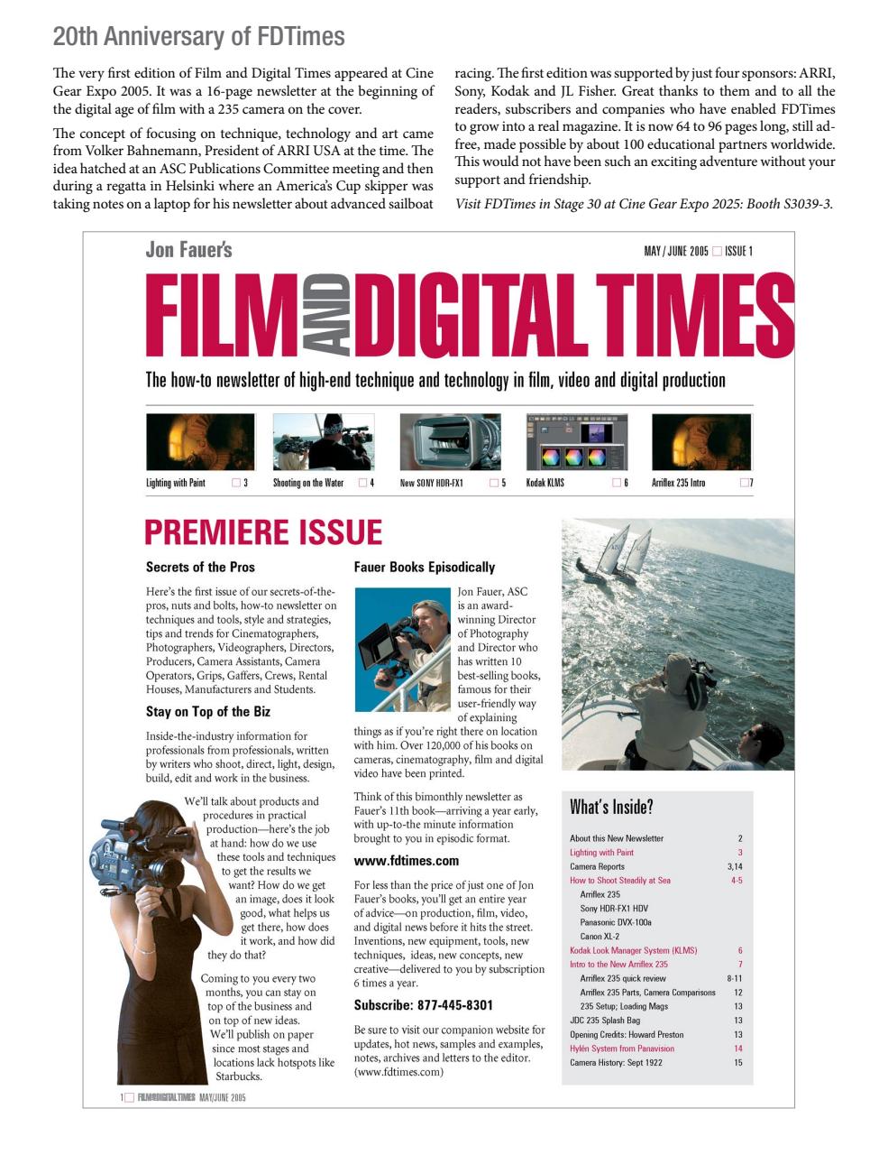 Film and Digital Times Preview Pages
