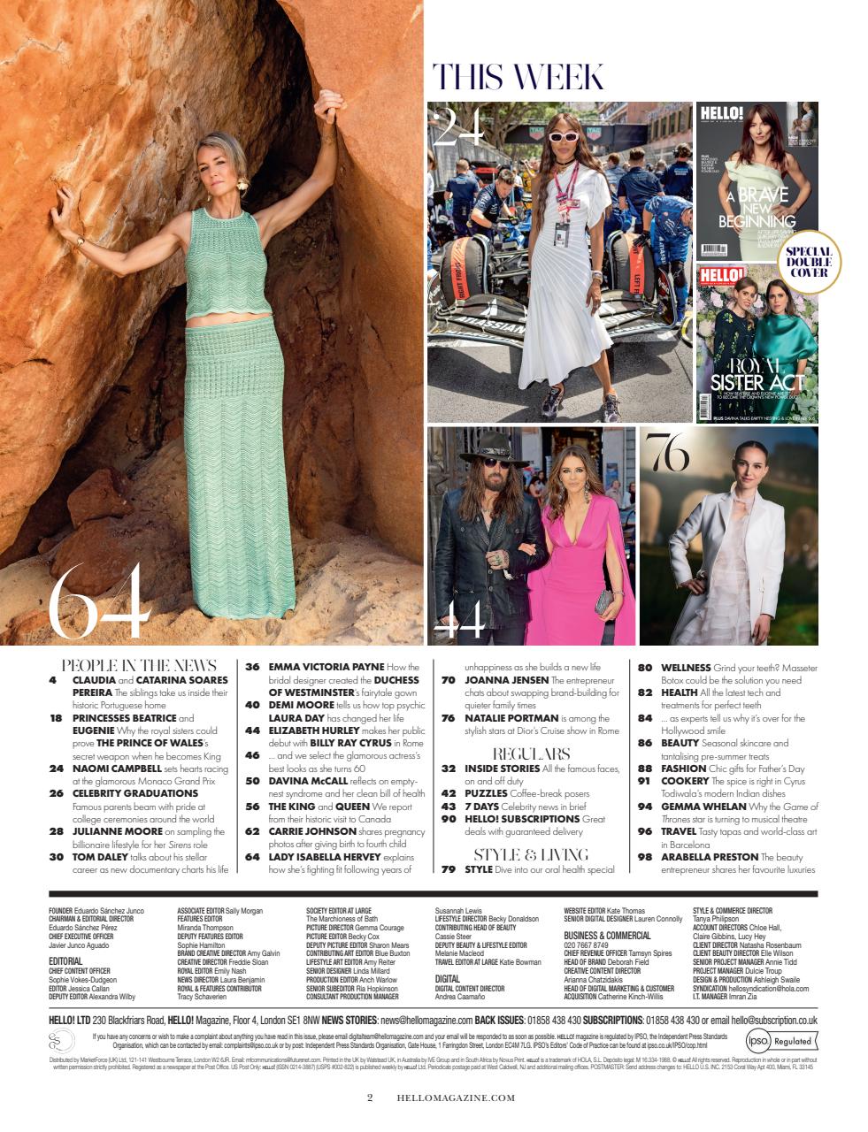 Hello! Magazine Preview Pages