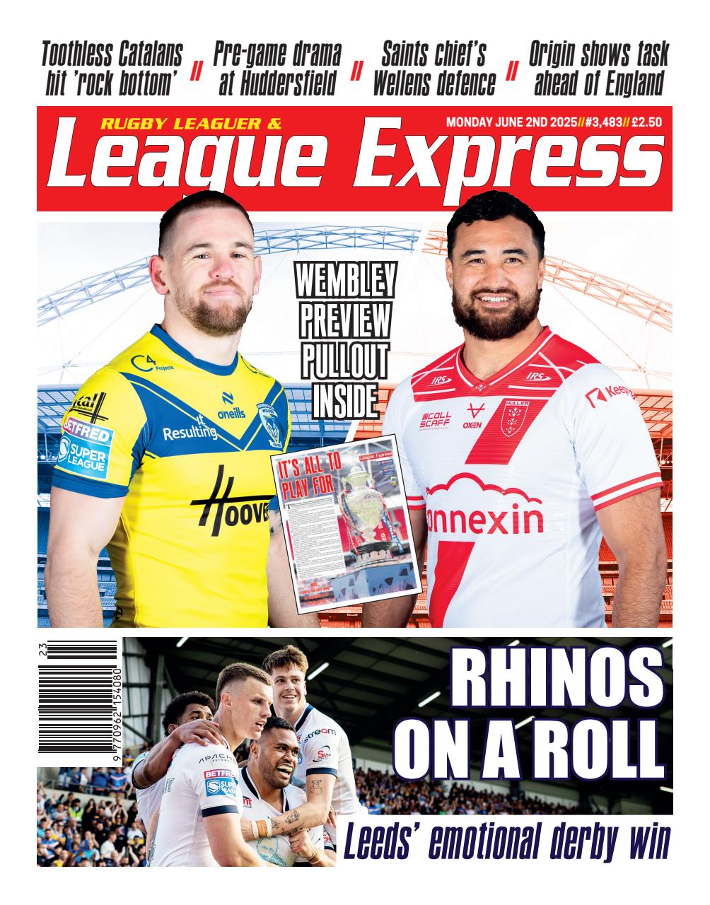 League Express Preview Pages