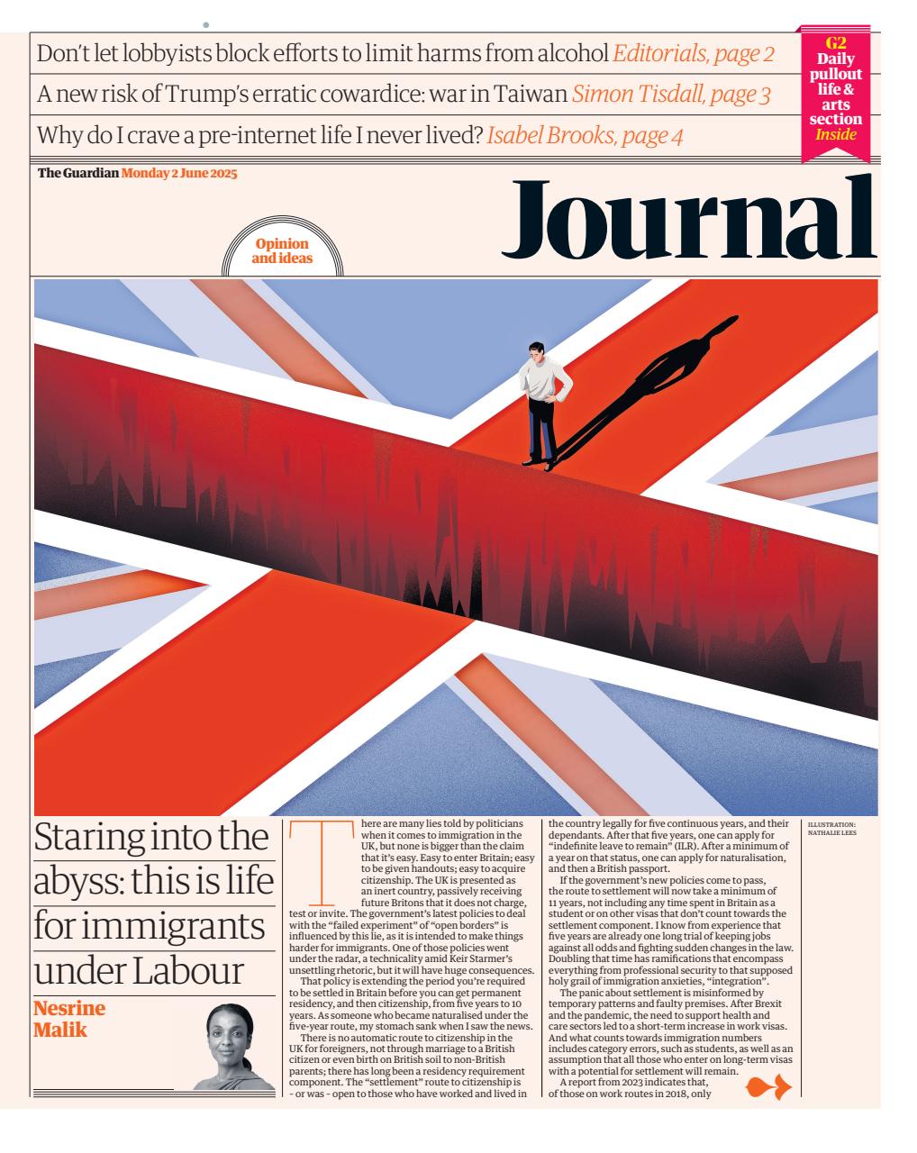 The Guardian Newspaper Preview Pages