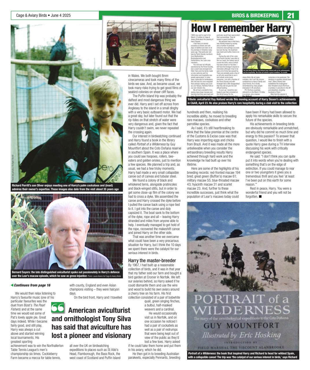 Cage & Aviary Birds Preview Pages