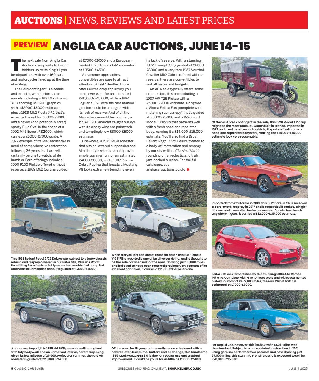 Classic Car Buyer Preview Pages