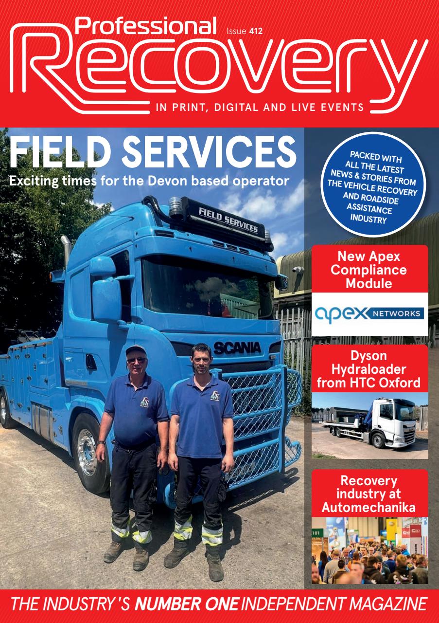 Professional Recovery Magazine Preview Pages