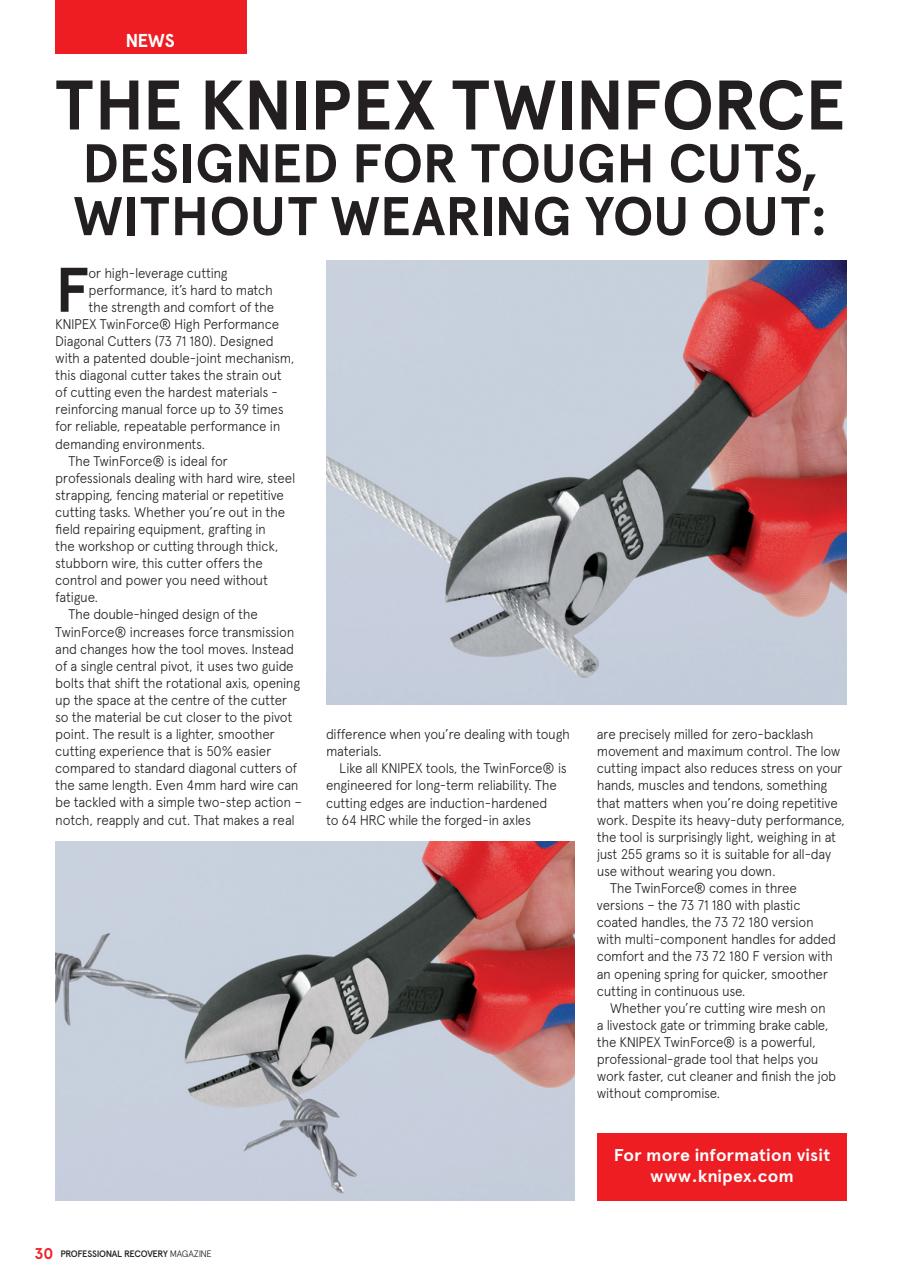 Professional Recovery Magazine Preview Pages