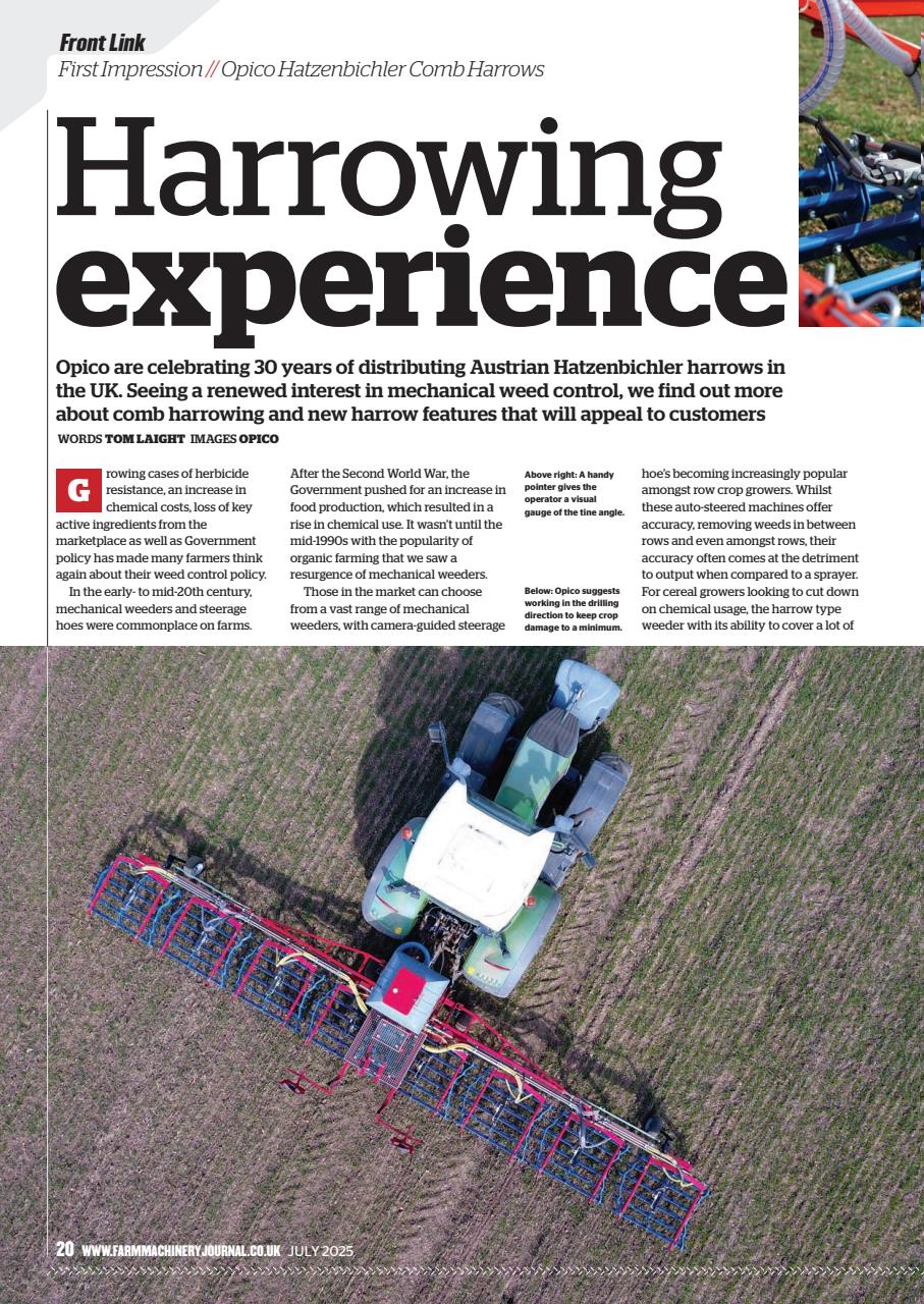 Farm Machinery Journal Preview Pages