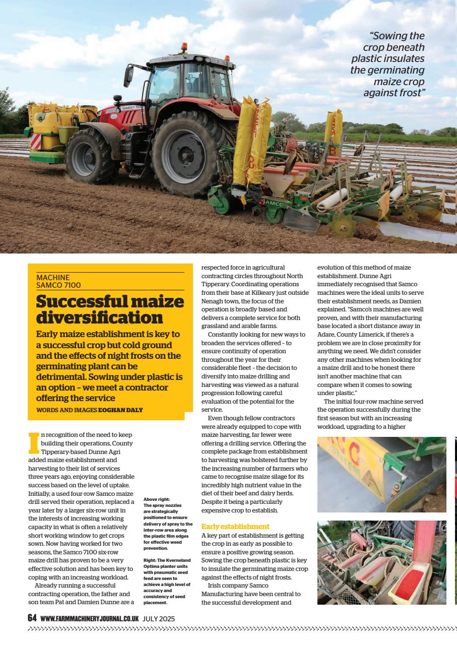 Farm Machinery Journal Preview Pages