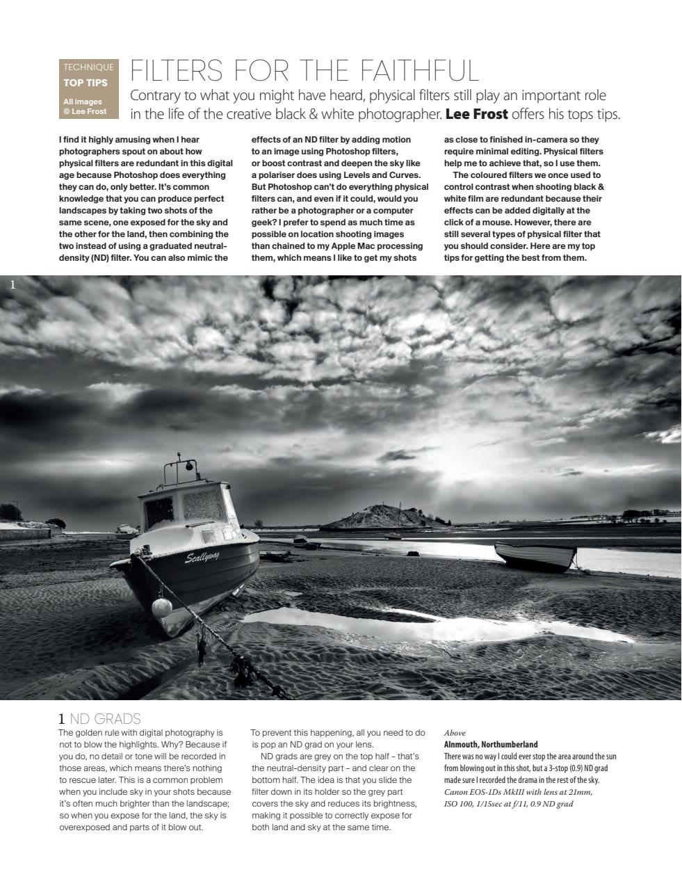 Black+White Photography Preview Pages