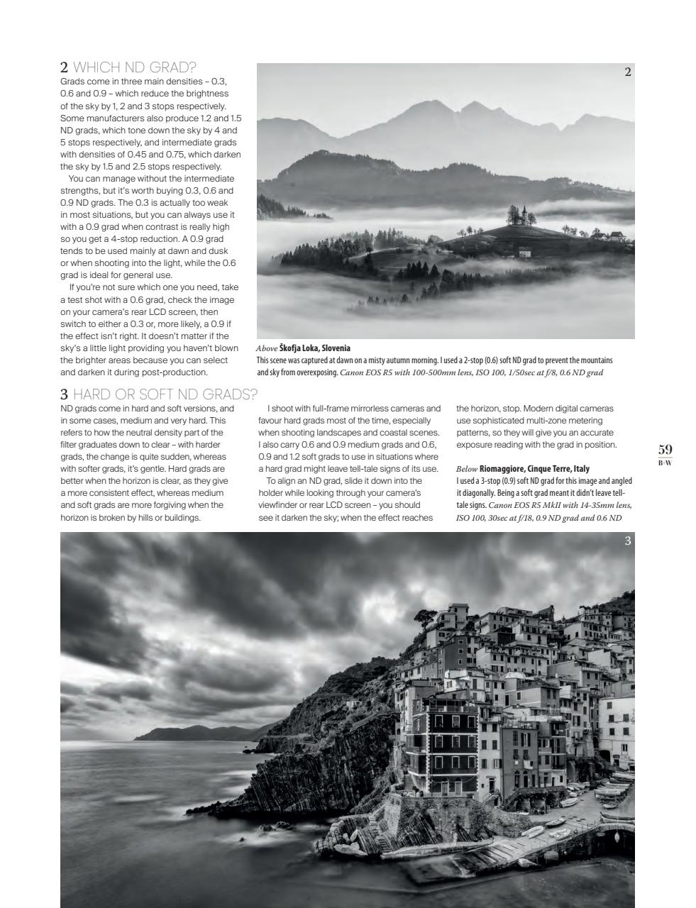 Black+White Photography Preview Pages