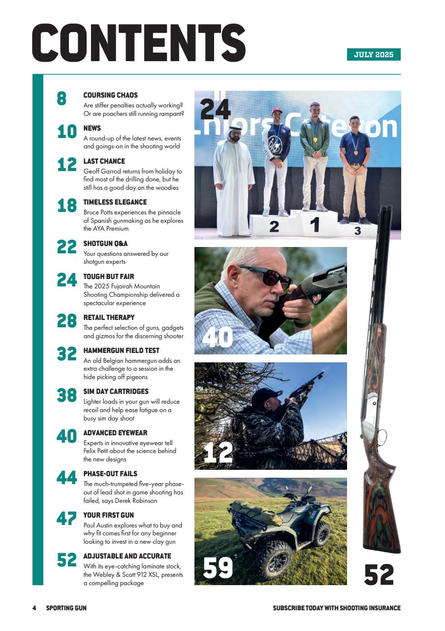 Sporting Gun Preview Pages