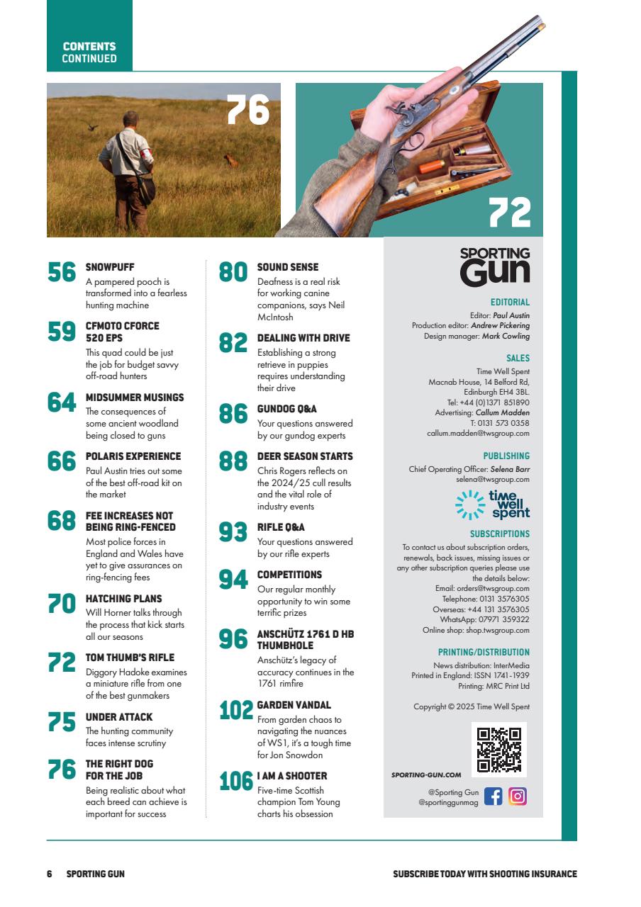 Sporting Gun Preview Pages