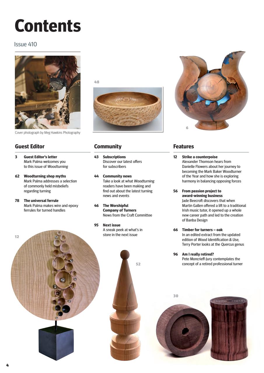 Woodturning Preview Pages