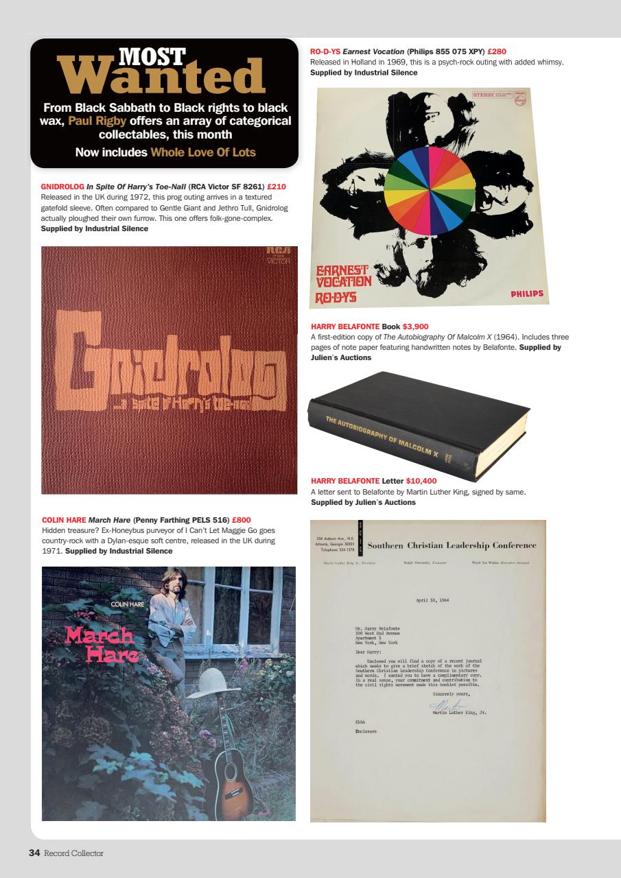 Record Collector Preview Pages