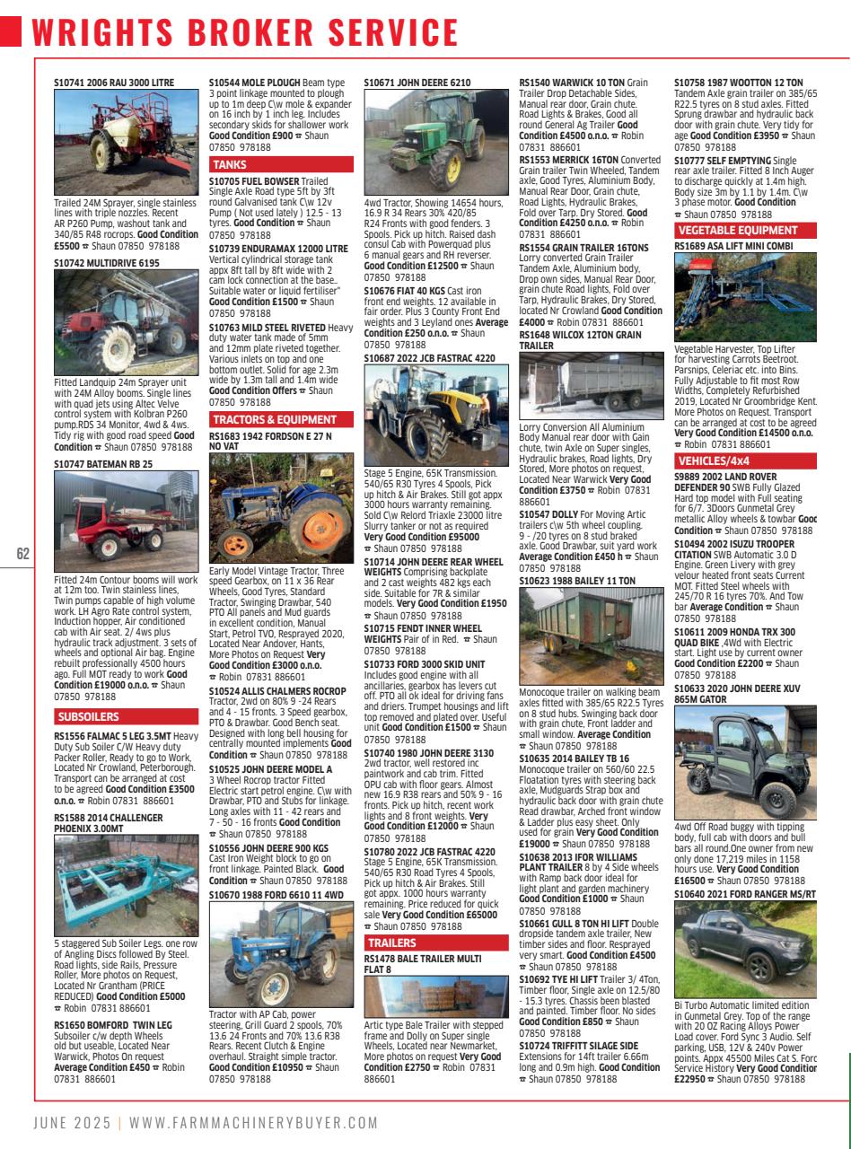 Farm Machinery Preview Pages