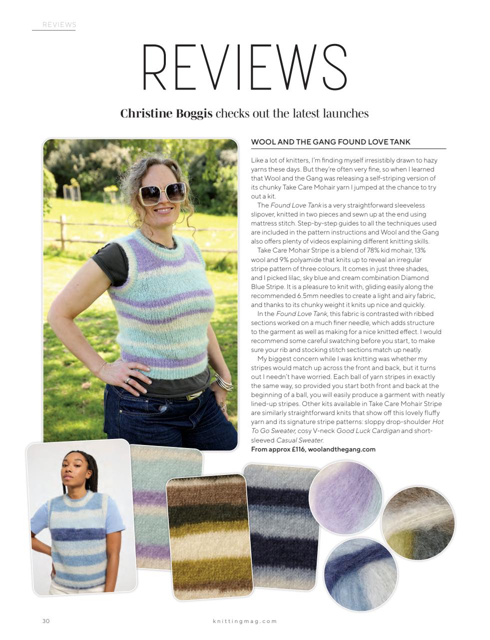 Knitting Preview Pages