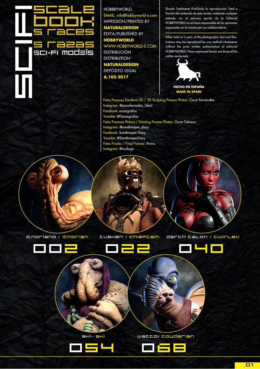 SCIFI SCALE ENGLISH Preview Pages